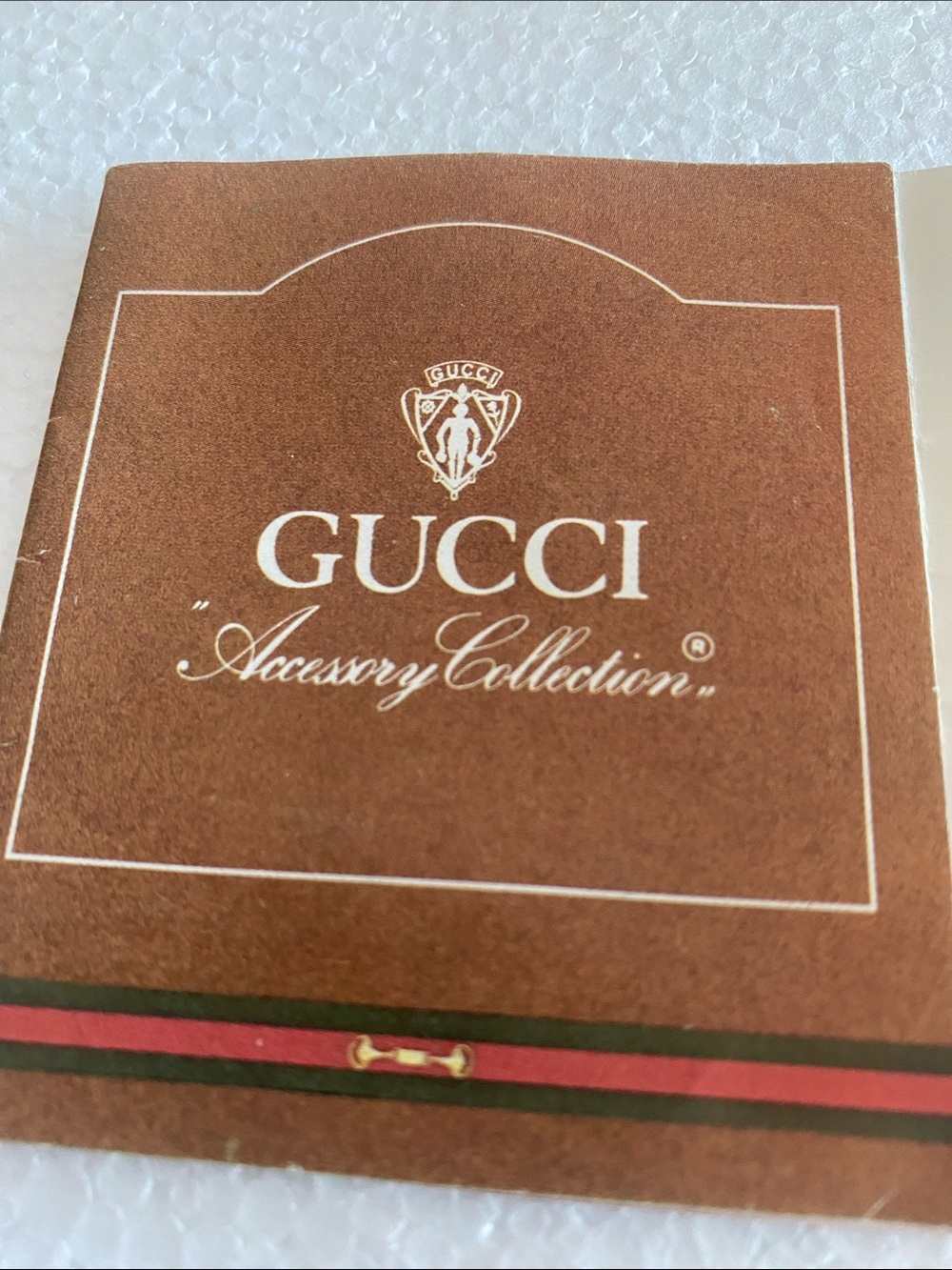 NWT 1980’s Gucci Brown GG Canvas Snap Accessory Wallet with Gold-Tone Hardware - Picture 5 of 6